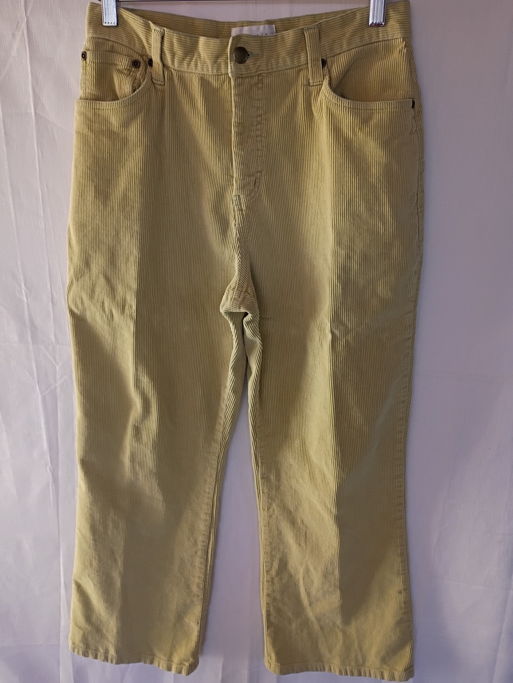 Chadwicks Women's Corduroy Pants in Powder Green Size 12Petite - Picture 2 of 7